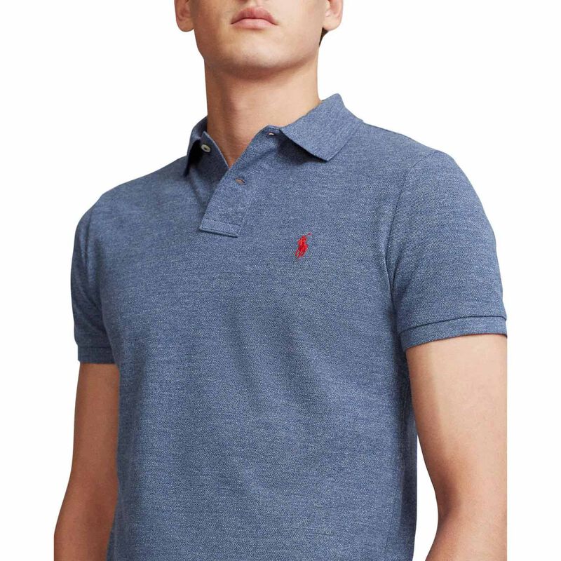 Polo Ralph Lauren Custom Slim Mesh Polo image number 3